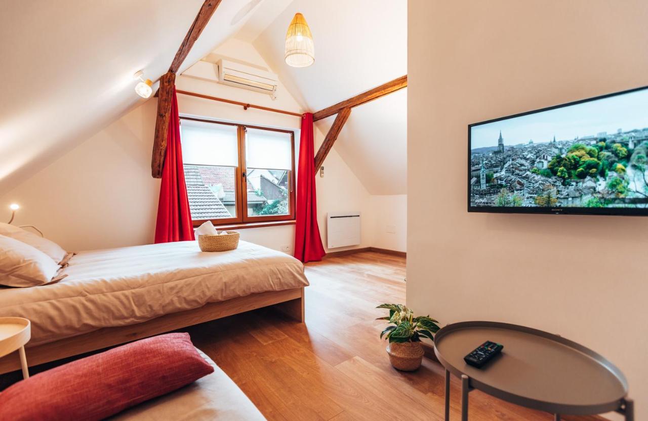 Aux Cerfs Des Vignes - L'Annexe Villa Scherwiller Exteriör bild